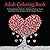Adult Coloring Book of Love by Adult Coloring Books