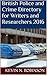 British Police and Crime Directory for Writers and Researchers 2016