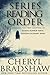 Cheryl Bradshaw Series Reading Order: 2024 Edition
