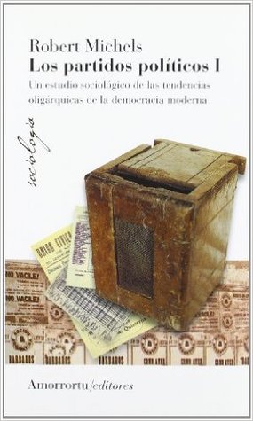Portada de Los partidos políticos, de Robert Michels