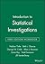 Introduction to Statistical Investigations, First Edition Workbook