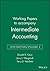 Intermediate Accounting, Working Papers Vol. 2
