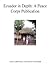 Ecuador in Depth: A Peace C...