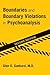 Boundaries and Boundary Violations in Psychoanalysis