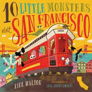 10 Little Monsters Visit San Francisco (Hardcover)
