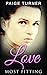 Love Most Fitting (The Seamstress #3)