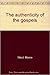 The Authenticity of the Gospels