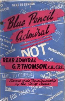 Blue Pencil Admiral (Hardcover)