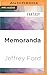 Memoranda (The Well Built City Trilogy, 2)
