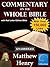 Matthew Henry's Commentary on the Whole Bible with Red Letter Edition Bible (Over 150,000 Links - Unabridged)