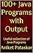 100+ Java Programs with Output: Useful collection of Java Programs
