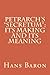 Petrarch's "Secretum": Its ...