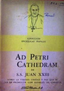 Ad Petri Cathedram: On Truth, Unity, and Peace