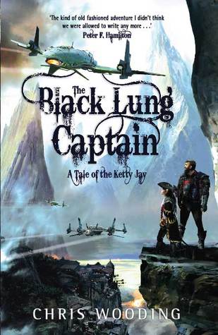 Portada de The Black Lung Captain, de Chris Wooding BA