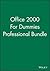 For Dummies Office 2000, Professional Bundle (For Dummies Series)