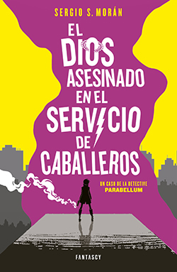 Portada de El dios asesinado en el servicio de caballeros, de Sergio Sánchez Morán