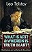 What is Art? & Wherein is Truth in Art? (Meditations on Aesthetics & Literature): On the Significance of Science and Art, Shakespeare and the Drama, The ... Peasant Stories, Stop and Think!...