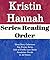 Kristin Hannah by Series List