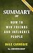 Summary of How to Win Friends and Influence People by aBookaDay