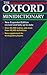 The Oxford Minidictionary