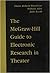McGraw-Hill Guide to Electronic Research in Theater