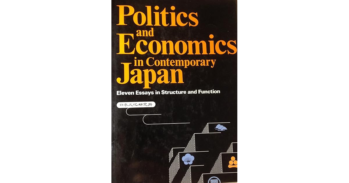 Politics And Economics In Contemporary Japan by Hyoe Murakami