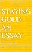 Staying Gold: An Essay: S.E...