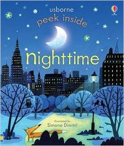 Peek Inside Nighttime (Board book)