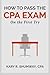 How to Pass the CPA EXam: O...