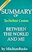 Summary of Between the World and Me by Ta-Nehisi Coates by Mitchum Books