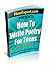 How To Write Poetry For Tee...