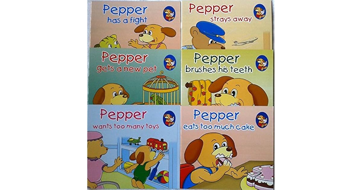 Pepper Series Set 2 (Set of Six Books) by Shree Book Centre