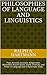 Philosophies of Language and Linguistics by Ralph A. Hartmann