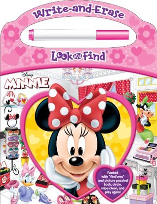 Write-and-Erase Look and Find® Disney Minnie: Packed with 'find 'ems" and Picture Puzzles! Look, circle, wipe clean, and play again! (Board book)