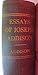 Essays of Joseph Addison, Vol. 1 of 2: Chosen and Edited with a Preface and a Few Notes by Sir James George Frazer