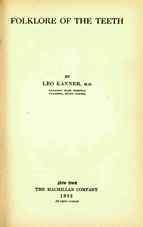 Folklore of the Teeth (Hardcover)