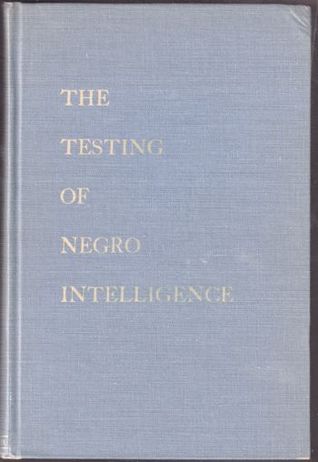 Testing of Negro Intelligence: 002 (Hardcover)
