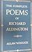 The Complete Poems of Richard Aldington