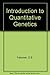 Introduction to Quantitative Genetics