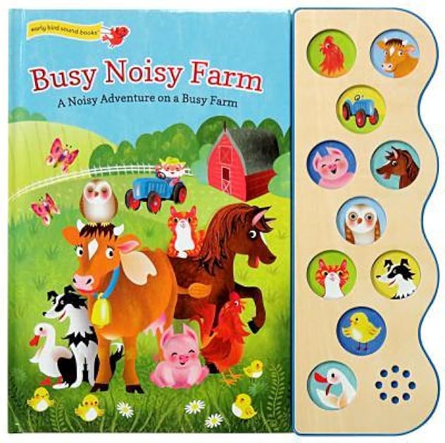 Busy Noisy Farm: A Noisy Adventure on a Busy Farm