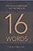 The Whole Message of the Bible in 16 Words