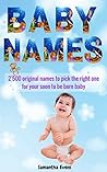 Baby Names: 2’500...