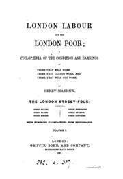 London Labour and the London Poor (Part #1)
