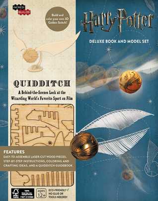 IncrediBuilds: Harry Potter: Quidditch Deluxe Book and Model Set (Hardcover)