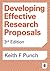 Developing Effective Research Proposals