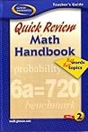 Glencoe Mathematics: Quick Review Math Handbook- Teacher's Guide, Book 2