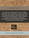 The divell of Mascon, or, A true relation of the chief things... by Pierre Francois Du Moulin
