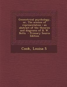 Geometrical psychology, or, The science of representation