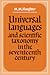 Universal Languages and Scientific Taxonomy in the Seventeenth Century