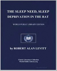 The Sleep Need: Sleep Deprivation in the Rat (Hardcover)